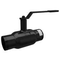 Кран шаровой стандартнопроходной под приварку, серии TL31-W, TAFLINE, DN100 PN25, стальной, с рукояткой