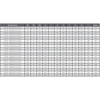 Кран шаровой стандартнопроходной под приварку, серии TL31-W, TAFLINE, DN100 PN25, голый шток